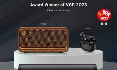 Visual grand prix - EarFun Air Pro 3——"VGP 2023 Gold Award" winner, awarded by Japan Ongen Publishing Co., Ltd authority in 2023. The full name of VGP is Visual Grand Prix, organized by the Japan Ongen Publishing Co., Ltd. It began in 1984 and is known as the "Oscar in the field of audio-visual equipment".